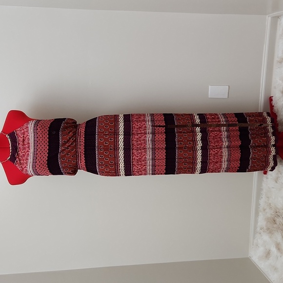 NWT American Eagle Outfitters SOFT&SEXY size small bohemian dress sleeveless - Picture 1 of 14